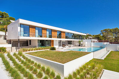 Ibiza villa rental with pool, garden, near beaches and town