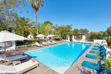Ibiza finca holiday villa rental with pool perfect for family near beaches